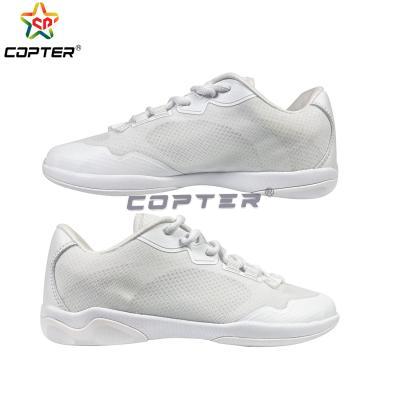 Aerobics Gymnastics Dance Sneaker Athletic Training Shoes Custom Wholesale White Cheerleading Shoes