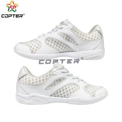 Wholesale Factory Price Women's White Cheer Shoes Youth Girls' Training Aerobic Gymnastics Dance Shoes